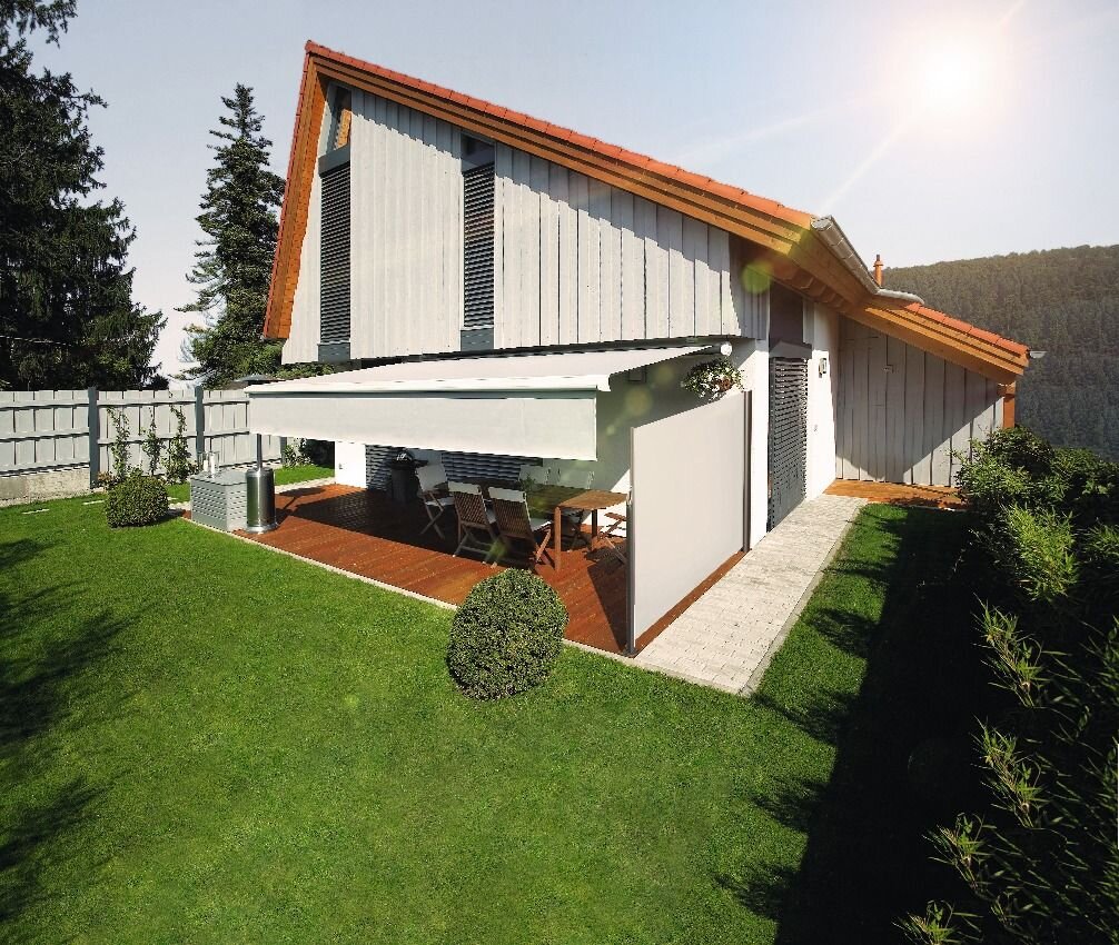 Eine neue Seitenmarkise