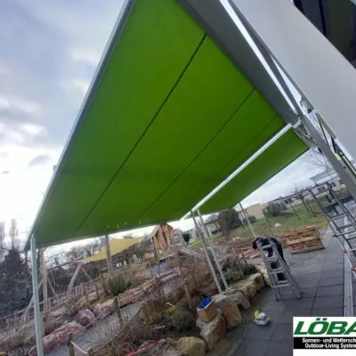 P20 mit Terrassengestell